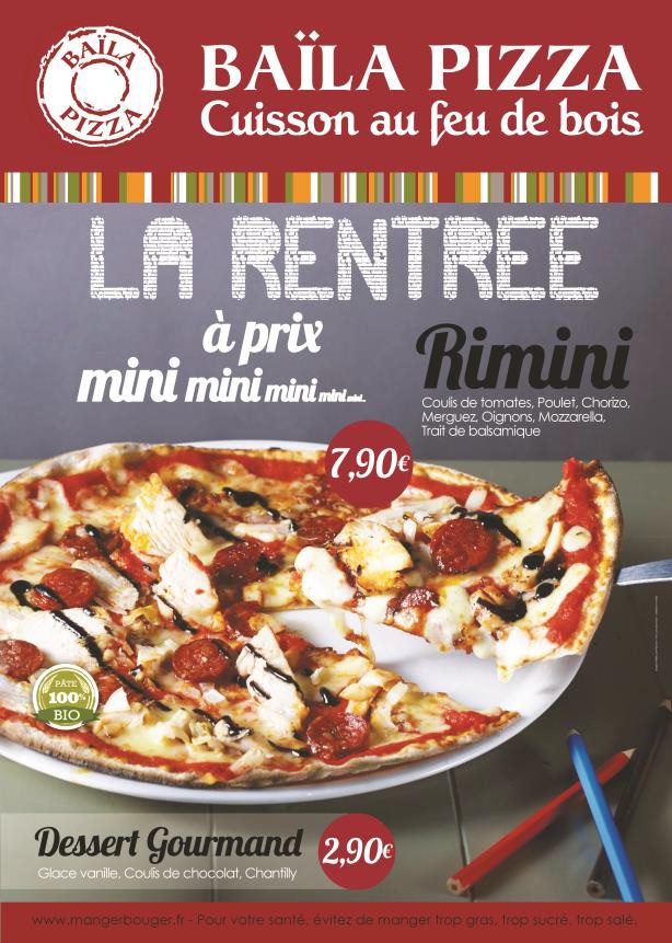 bailla pizza rentré