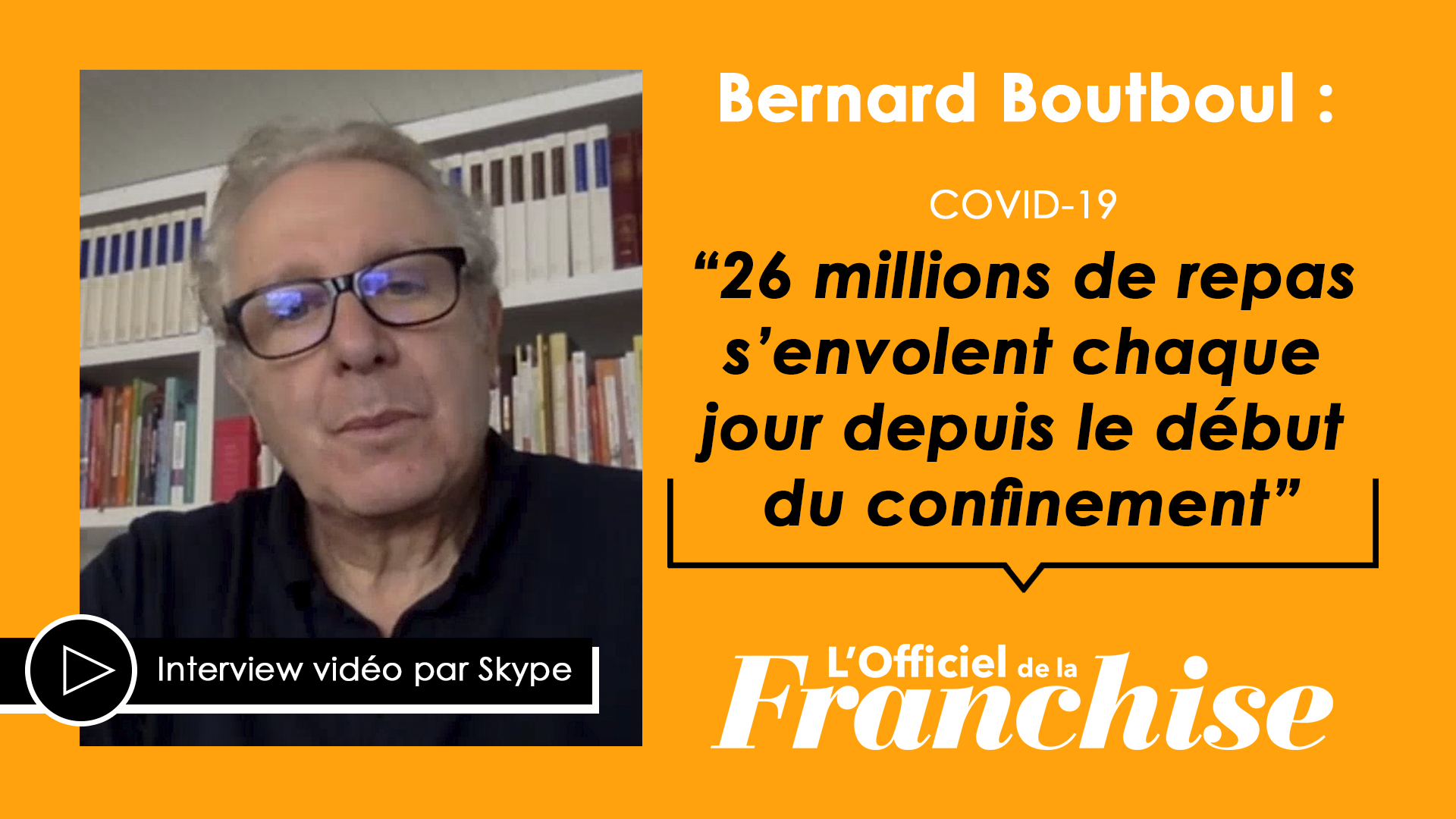 Covid-19 : “26 millions de repas s’envolent quotidiennement depuis le début du confinement”