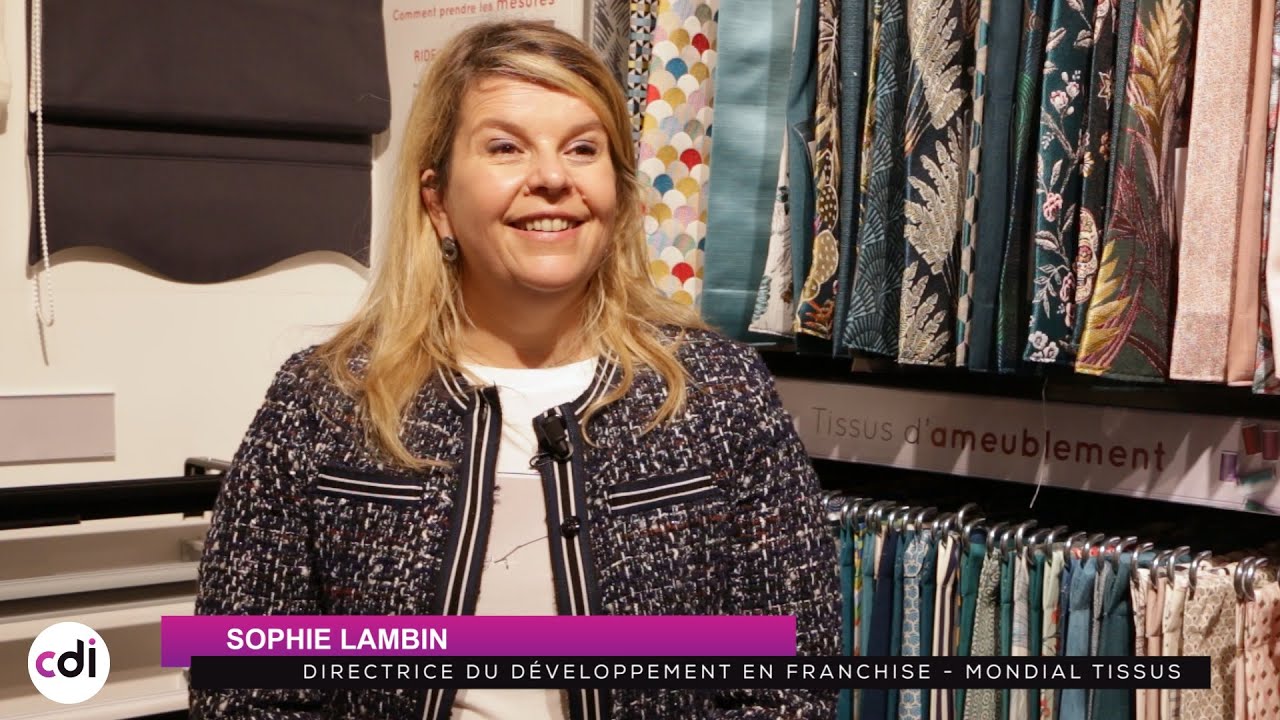 Mondial Tissus, Sophie Lambin : “Nous avons plus d’hommes franchisés que de femmes”