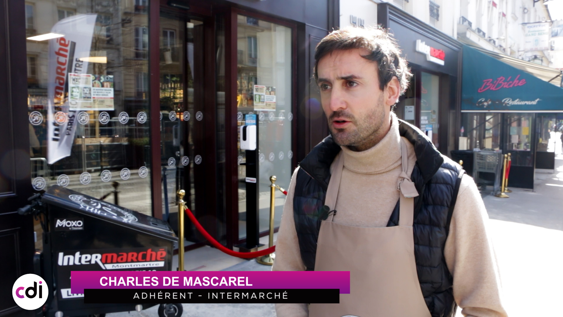 Intermarché : “l’interaction avec les clients est quelque chose de formidable”
