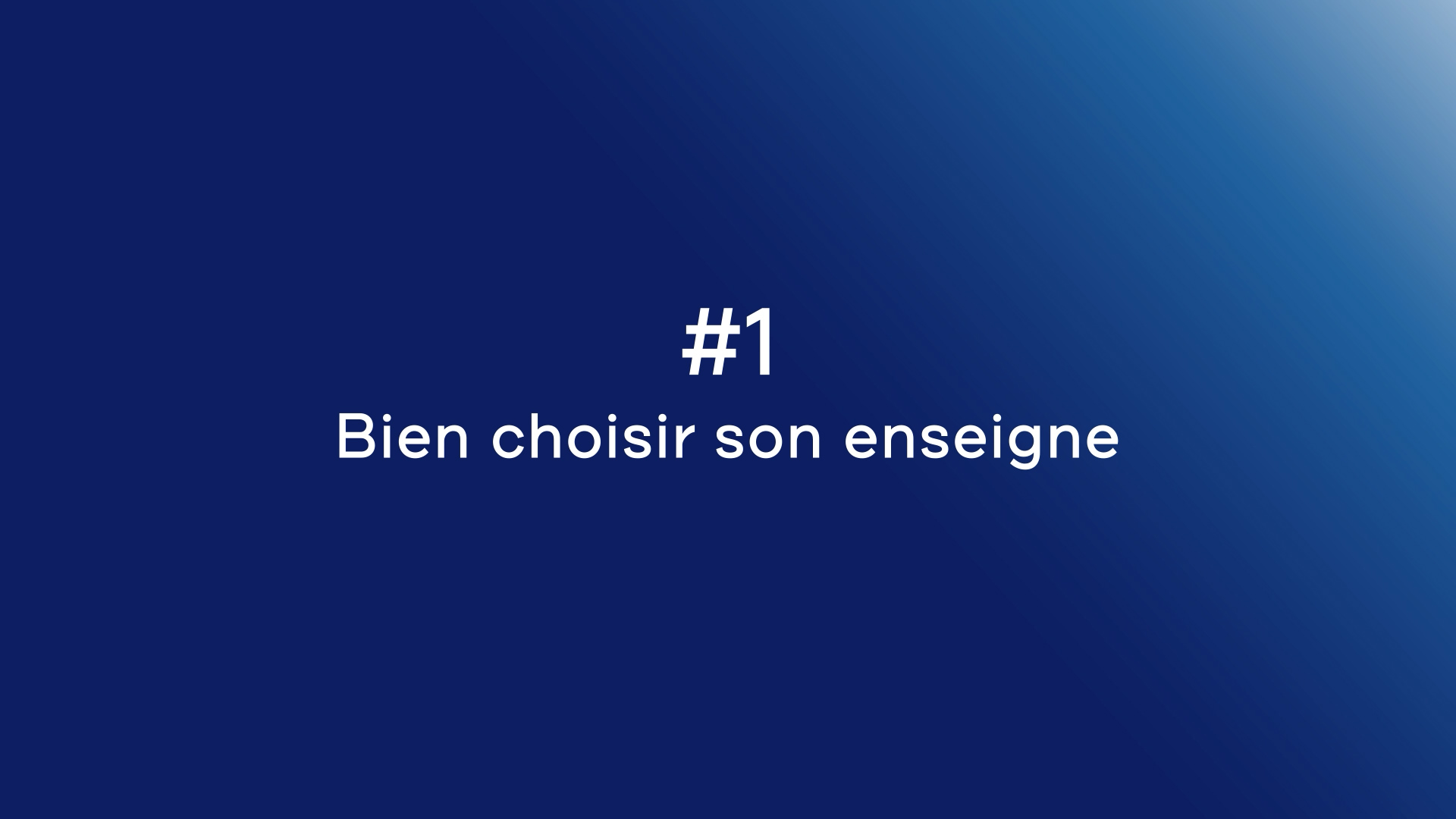 Réussir son installation en franchise – #1 Bien choisir son enseigne
